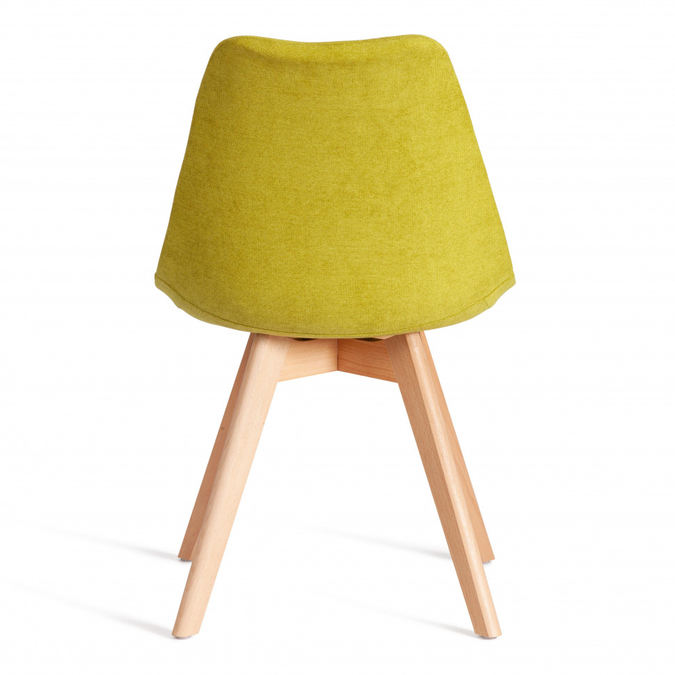 Стул TULIP SOFT (mod. 053V) дерево/пластик/ткань, 49,5 x 54,5 x 84 см, Светло-зеленый (Light green) LY1701-8