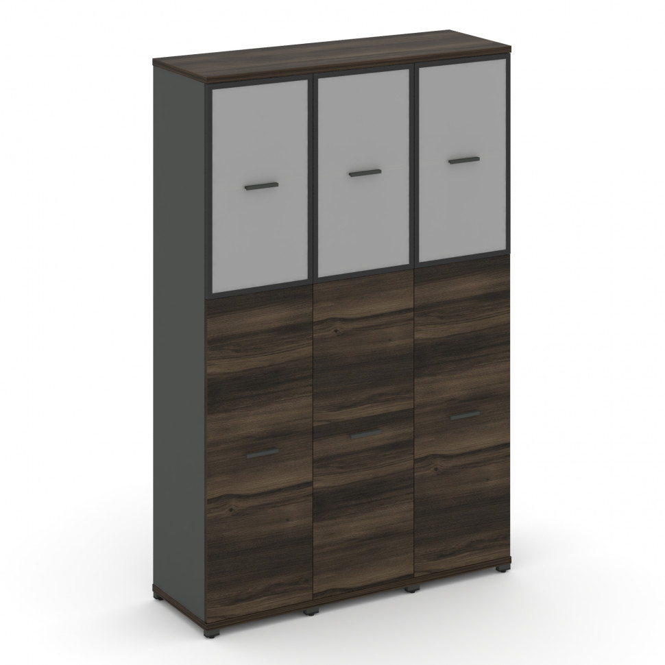 Concept Шкаф 3 узкие секции, 5 ниш CN.STU-535 RMB A Дуб Мали/Антрацит/Металл Антрацит/Сатин 1252*420 Concept Шкаф 3 узкие секции, 5 ниш CN.STU-535 RMB A Дуб Мали/Антрацит/Металл Антрацит/Сатин 1252*420