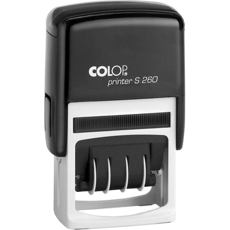 Датер автоматический со своб.полем пласт. S260 24х45мм,дата 4мм(аналог4750