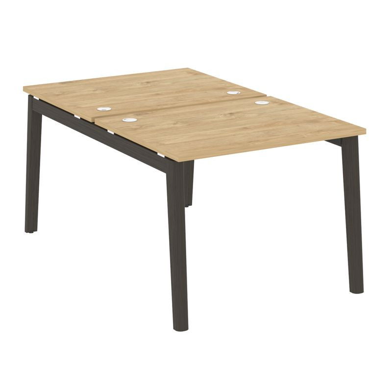 Onix Wood Рабочая станция OW.D.RS-2.1.8 Тиквуд Светлый/Дуб Темный/Металл Антрацит 980*1635*750