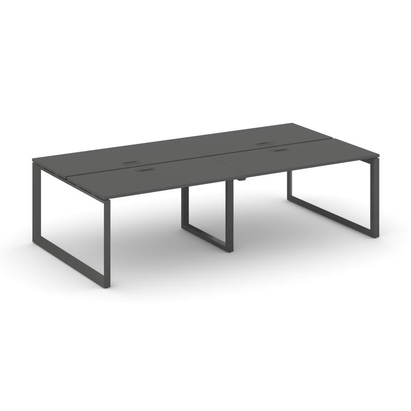 Style Project Рабочая станция двухсторонняя SN-59O.DRS-054 Антрацит/Металл Антрацит/Черный Заглушка