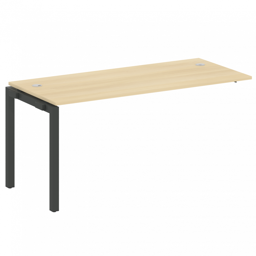 Metal System Quattro Проходной элемент рабочей станции на П-образном м/к 50БП.ПРС-СП-1.4 Акация Лорк