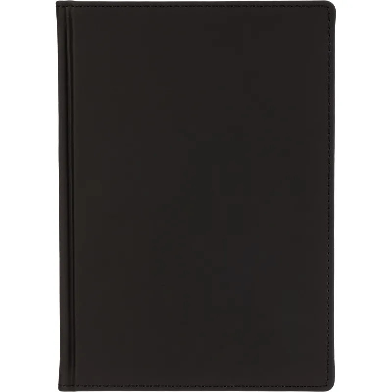 Ежедневник датированный 2026 А5+ VELVET черный 3-123/04