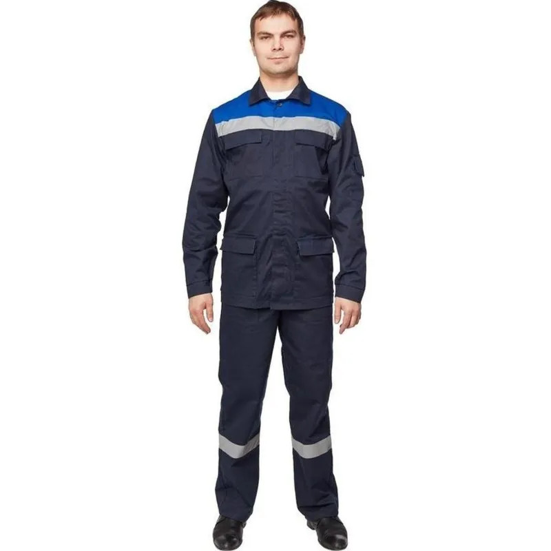 Костюм летний муж л05-КБР син/вас (р.56-58) 170-176 (Арсенал-СП)