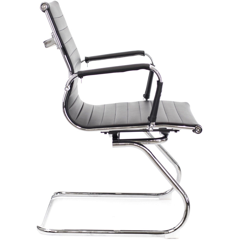 Конференц-кресло 0MX_EV_Everprof Leo CF экокожа черный