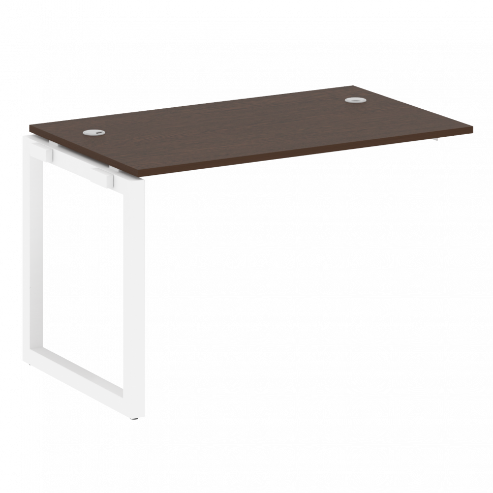 Metal System Quattro Проходной элемент рабочей станции на О-образном м/к 50БО.ПРС-СП-1.2 Венге Цаво/