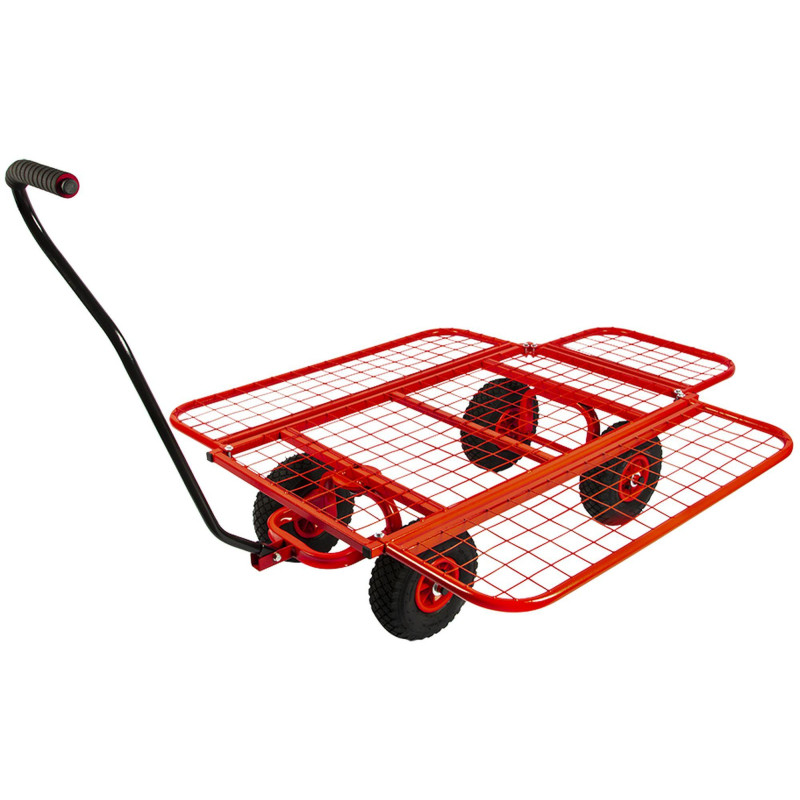 Тачка DDE Трансформер 200 ручная четырехколесная с бортами