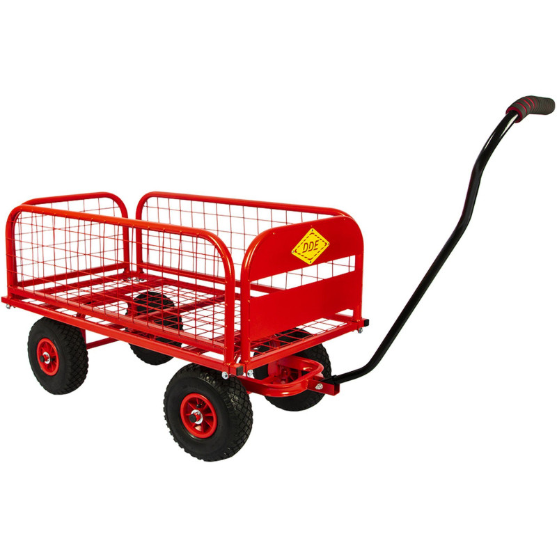 Тачка DDE Трансформер 200 ручная четырехколесная с бортами