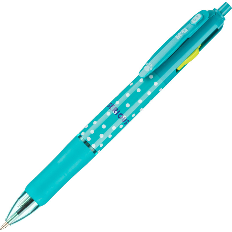 Ручка шариковая автомат. M&amp;G So Many Cats, 4 в 1,0,7мм,масл,асс