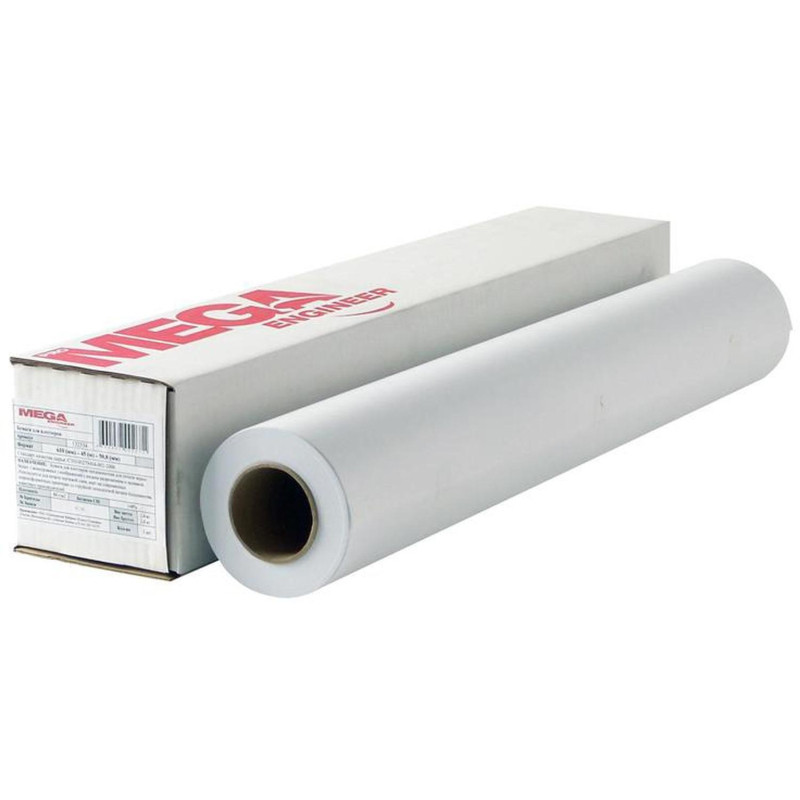 Бумага широкоформатная InkJet 80г 610ммх50м 50,8мм