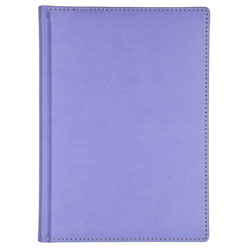 Ежедневник недатированный А5+, 136л, VELVET сиреневый  3-115/11