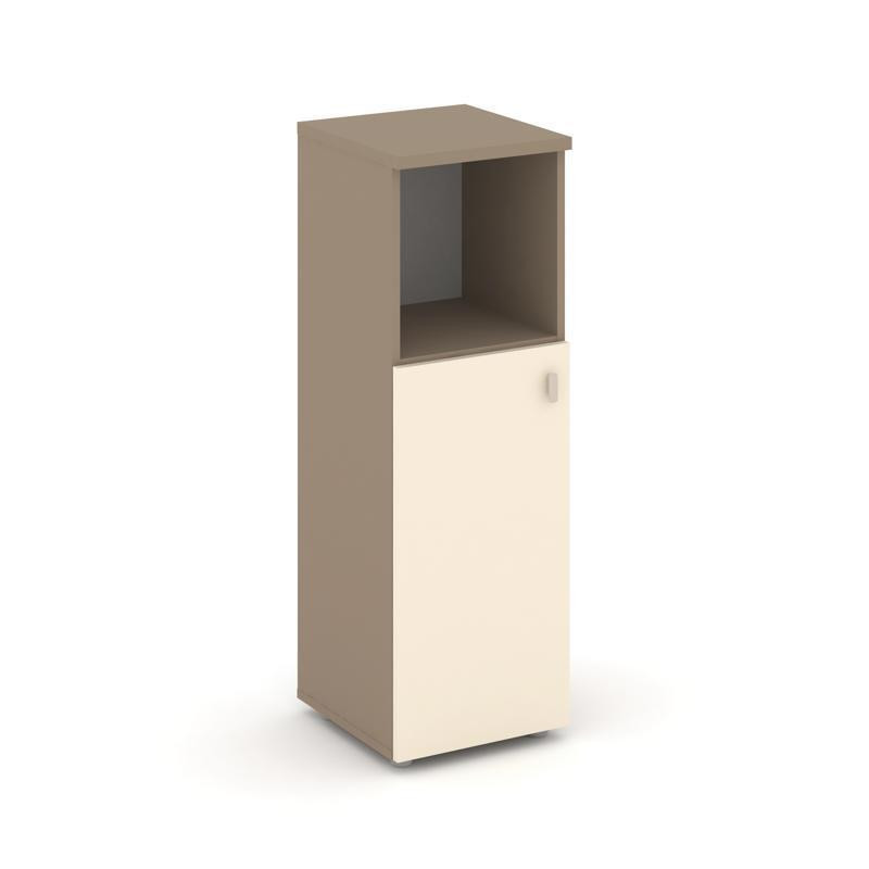 Estetica Шкаф средний узкий левый ES.SU-2.1 (L) Латте/Сатин 400*420*1207