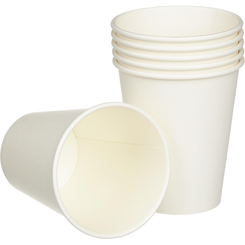 Стакан одноразовый бумажный белый HB70-180 ВЕНДИНГ 150мл, d=70,100шт/уп