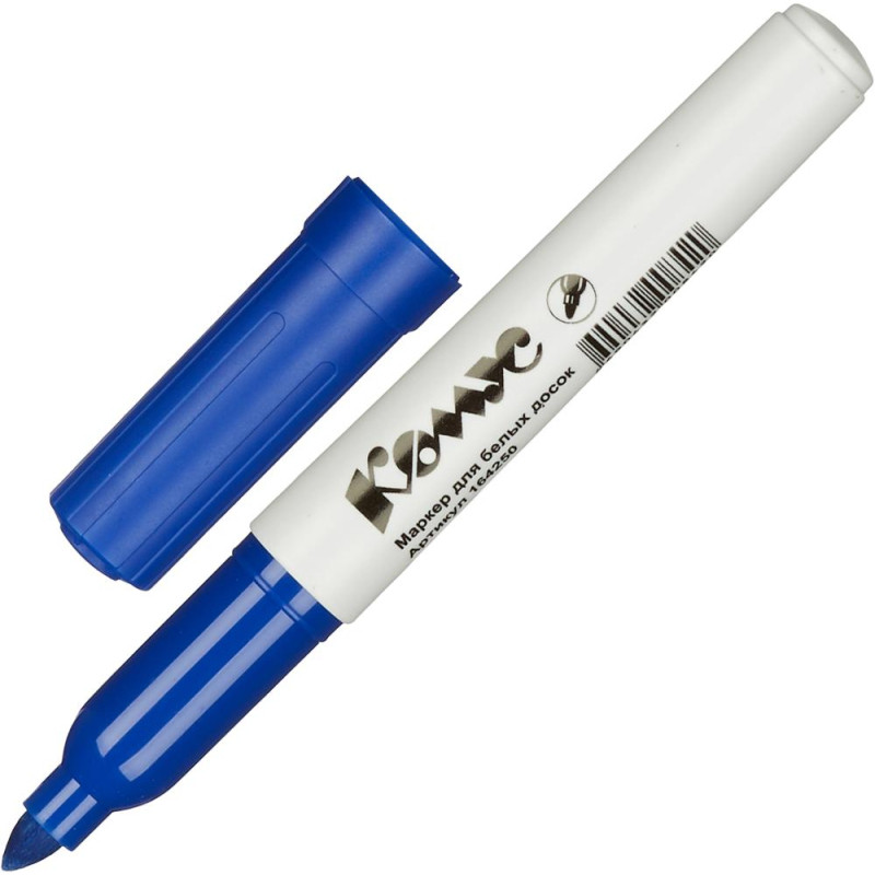 Набор маркеров для белых досок КОМУС BY2304 набор 4цв. 2-5мм