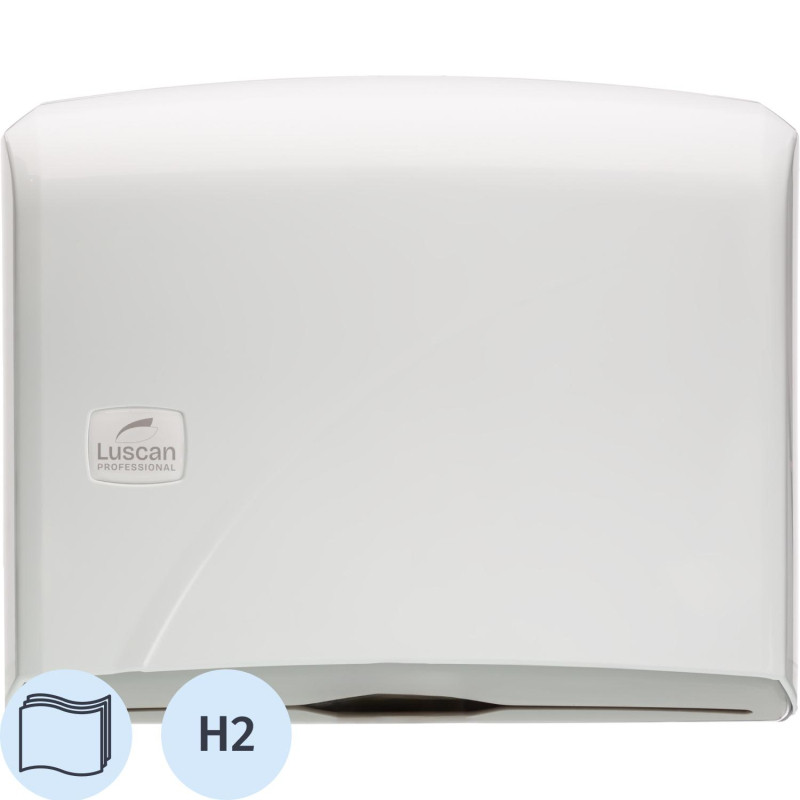 Диспенсер для полотенец лист Luscan Professional Zсложбелый