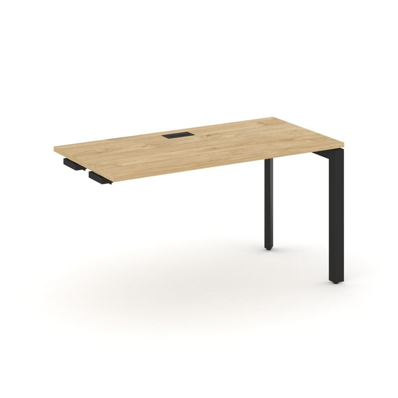 Style Project Стол-приставка к опор. элем. SN-59P.OPRS-023 Тиквуд Светлый/Металл Черный/Черный Заглу