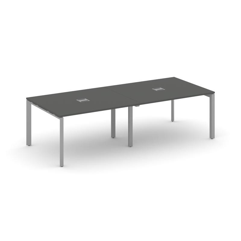 Style Project Стол переговорный SN-59P.SPRG-042 Антрацит/Металл Серый 2360*1180*750