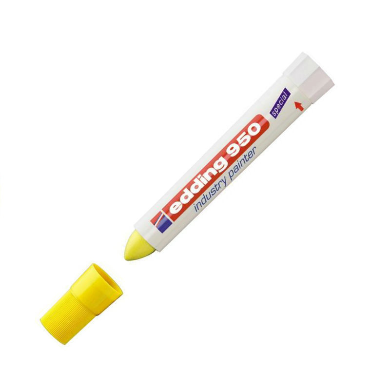Маркер промышленный для промышленной графики EDDING E-950/5 желтый 10мм