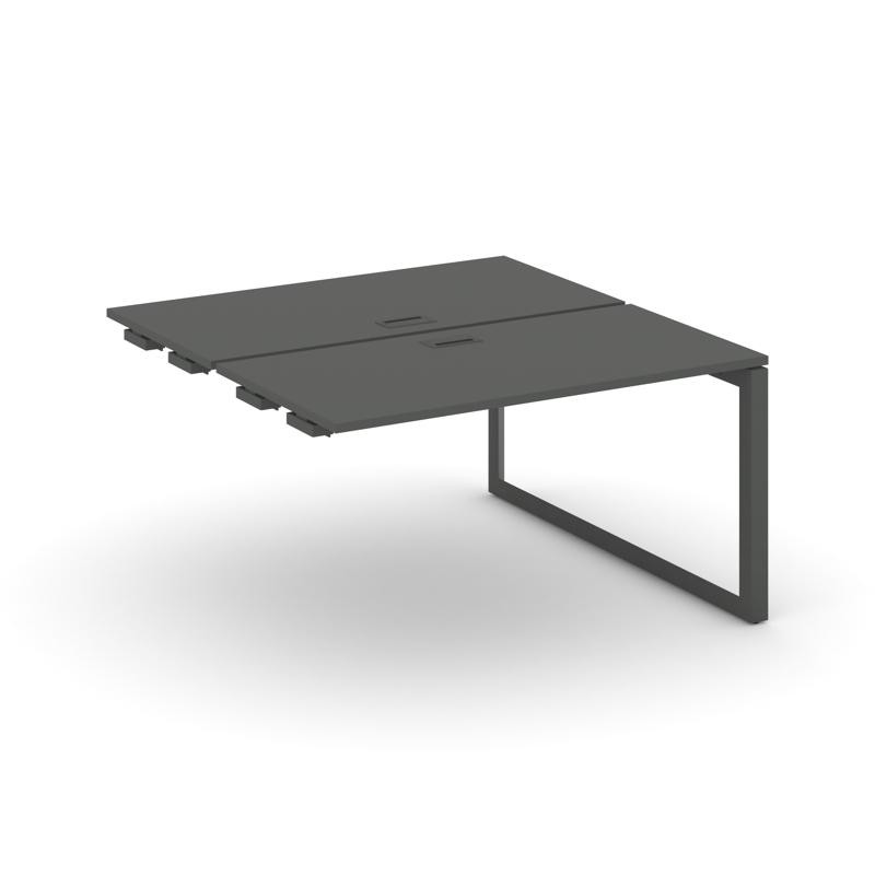 Style Project Стол-приставка к опор. элем. SN-59O.DPRS-014 Антрацит/Металл Антрацит/Черный Заглушка