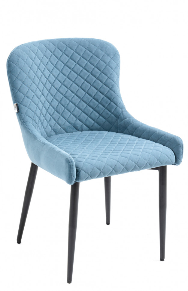 Стул обеденный Everprof Ray (Рэй) Ткань Голубой