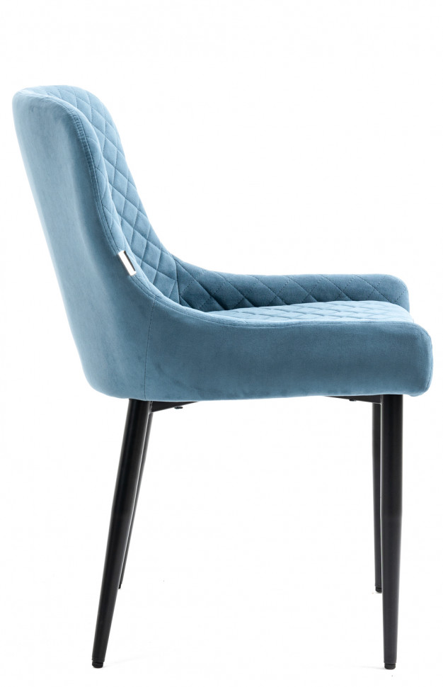 Стул обеденный Everprof Ray (Рэй) Ткань Голубой