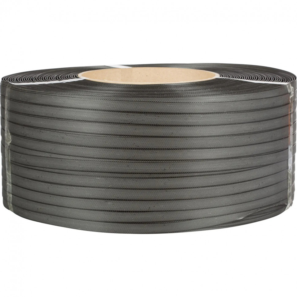 Стреппинг лента Полипропиленовая 15мм х 0,8 (2000 м.) Серая СПб