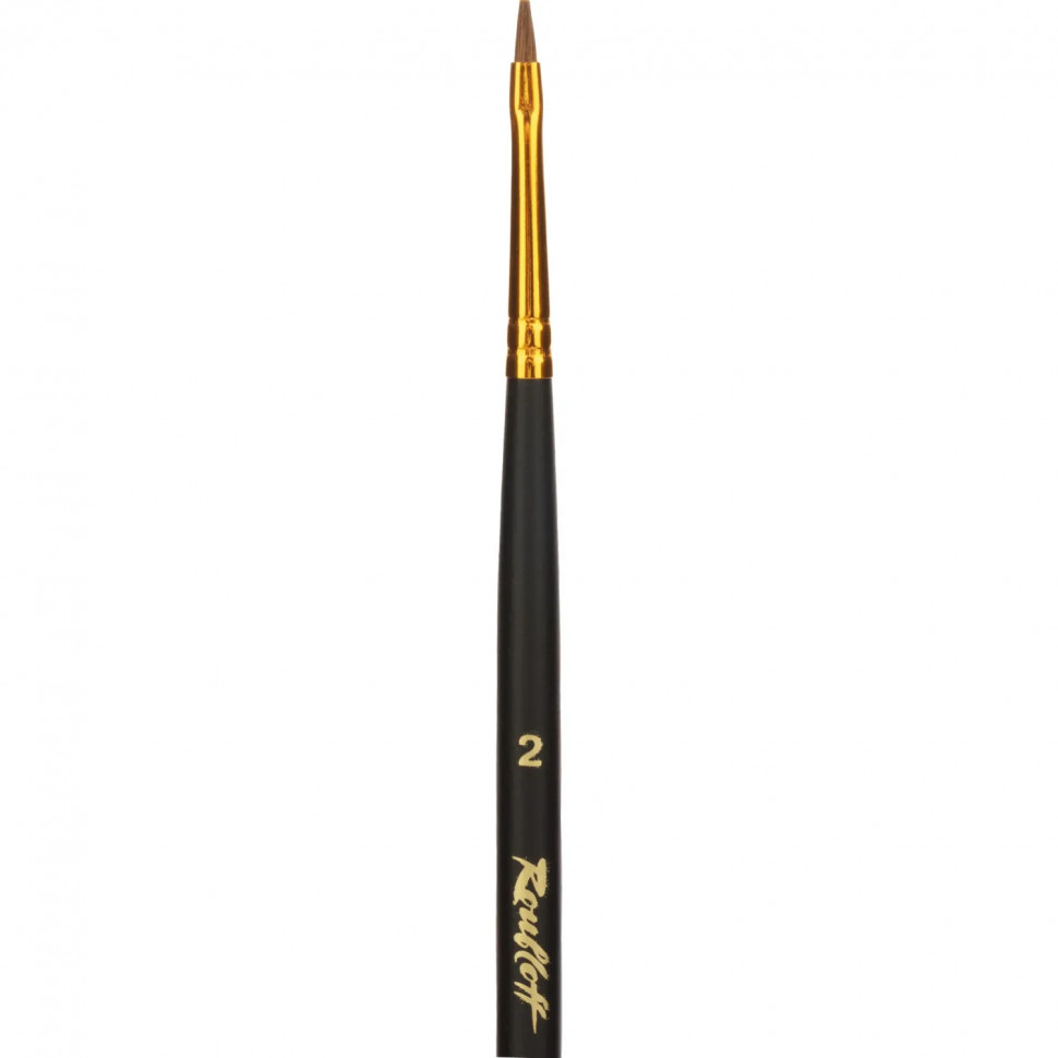 Кисть Roubloff колонок плоская 2 ЖК2-02,07Ж