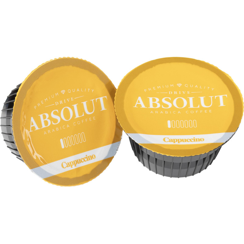 Кофе в капсулах Absolut Drive Cappuccino with milk  (DG), 16кап/уп