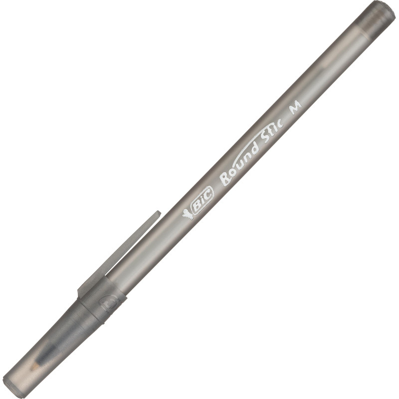 Ручка шариковая неавтомат. Bic Раунд Стик черная, 920568/9205683,0,32 мм