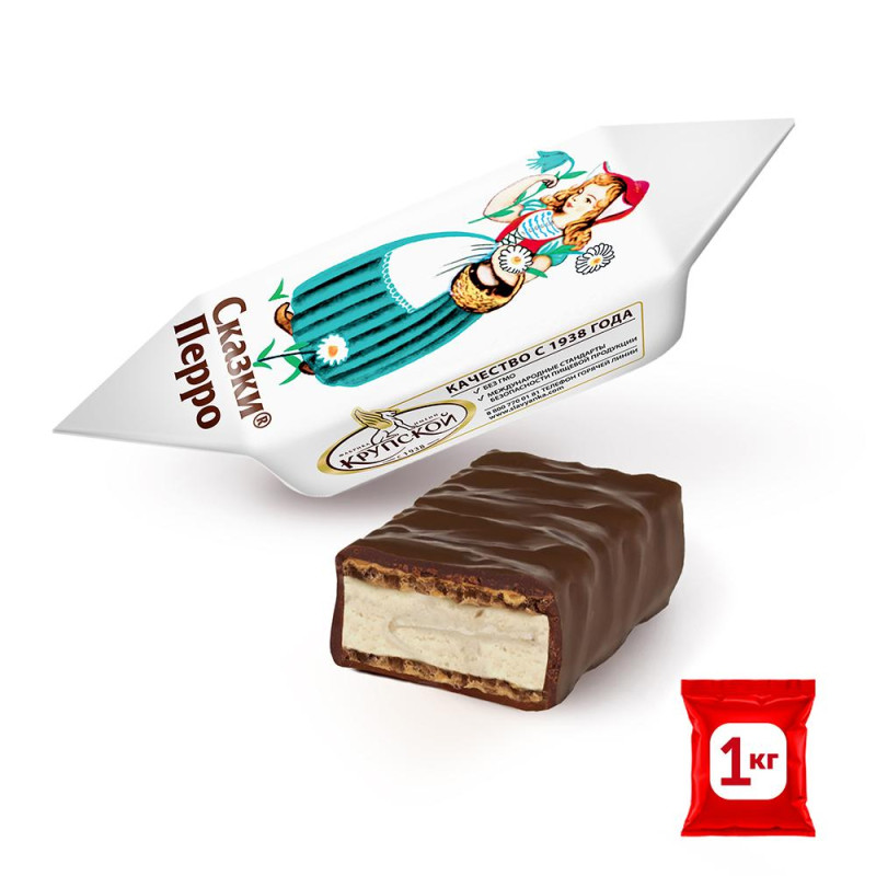 Конфеты шоколадные Сказки Перро ф-ка им. Крупской, 1кг