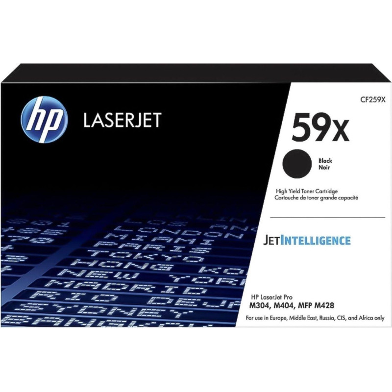 Тонер-картридж HP 59X CF259X чер. пов.емк. для HP LJ M304/M404/MFP M428