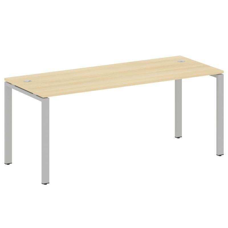 Metal System Стол письменный на П-образном м/к БП.СП-5 Акация Лорка/Металл Серый 1800*720*750 Metal System Стол письменный на П-образном м/к БП.СП-5 Акация Лорка/Металл Серый 1800*720*750