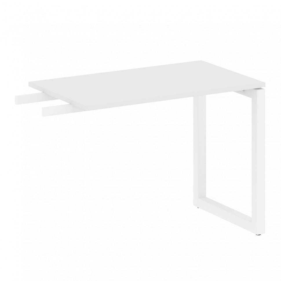 Metal System Quattro Приставной элемент на О-образном м/к 50БО.ПР-3 Белый/Металл Белый 1000*600*750 Metal System Quattro Приставной элемент на О-образном м/к 50БО.ПР-3 Белый/Металл Белый 1000*600*750