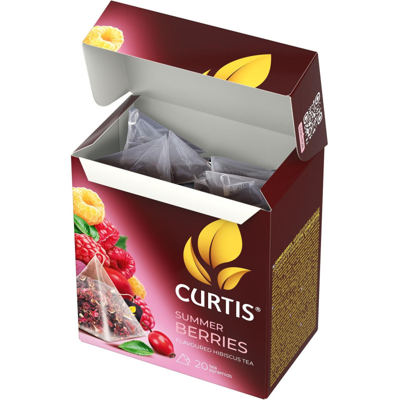 Чай Curtis Summer Berries фрукт-трав, 20 пак 13789