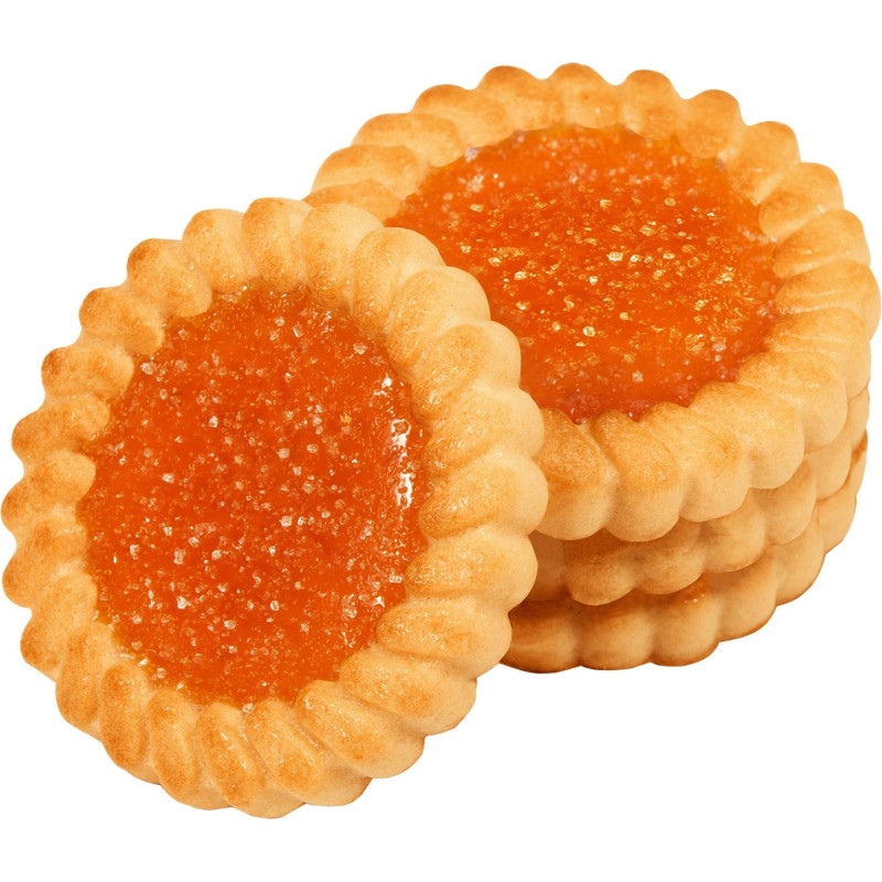 Печенье Деловой Стандарт сдобное Cookies with orange marmalade, 100г
