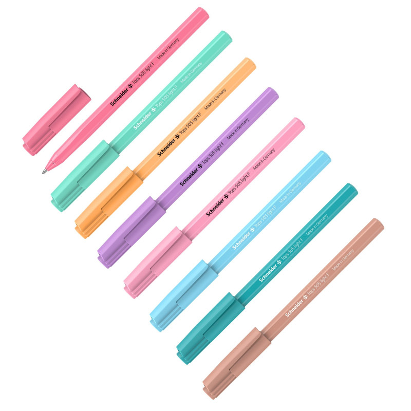 Ручка шариковая неавтомат. Schneider Tops505FLightPastel,мас,ас150520