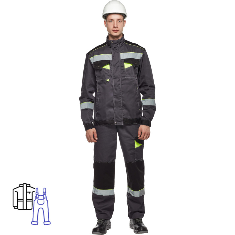 Костюм рабочий летний Корвет СОП с п/к (р.52-54) 170-176