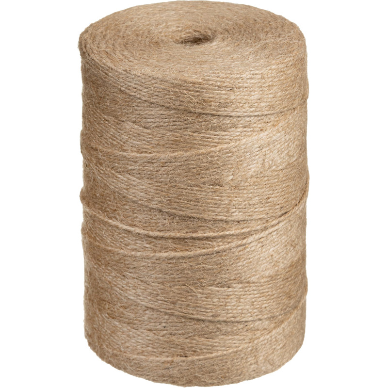 Шпагат Комус джутовый кручёный 1,68кТекс 20кгс 1кг 600 м СПб