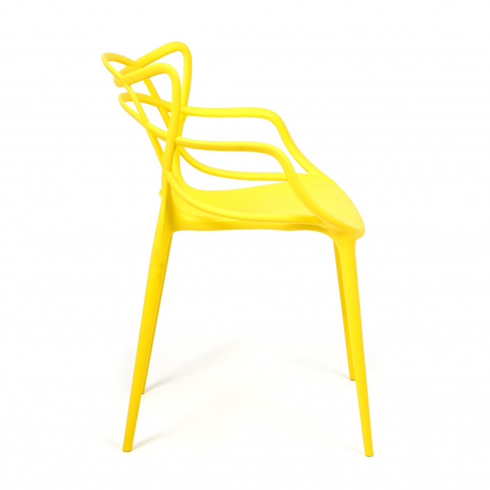 Стул Cat Chair (mod. 028) / 1 шт. в упаковке пластик, 54,5*56*84см, желтый, 037