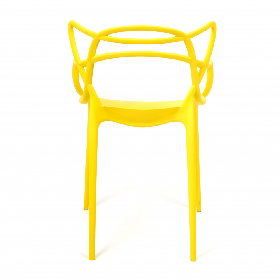 Стул Cat Chair (mod. 028) / 1 шт. в упаковке пластик, 54,5*56*84см, желтый, 037