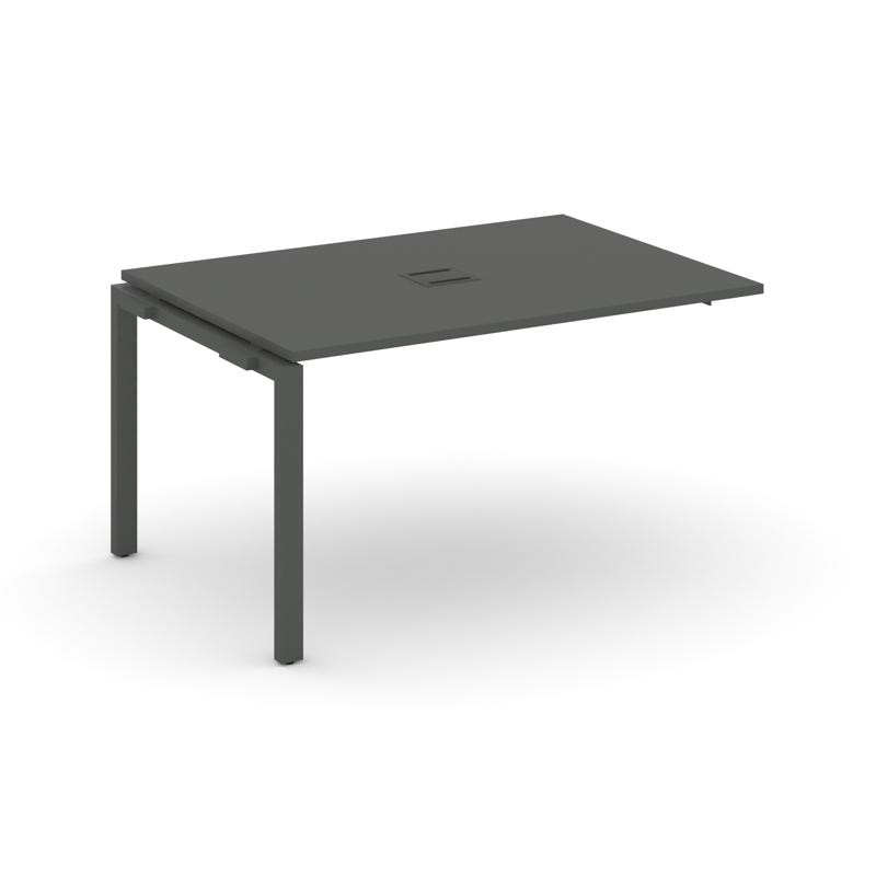 Style Project Проходной наб. элем. перег. стола SN-59P.NSPRG-002 Антрацит/Металл Антрацит 1180*980*7