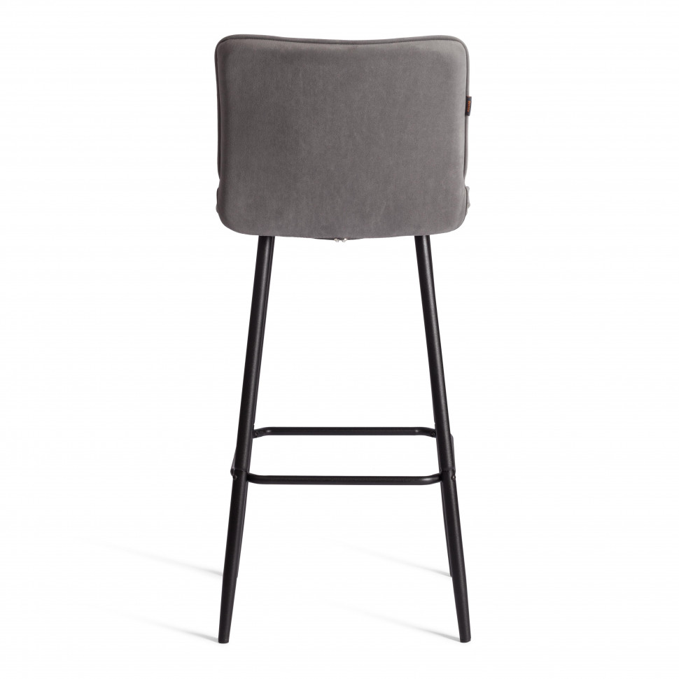 Барный стул  Bari/Бари велюр, серый, 29, 45х56х110 см