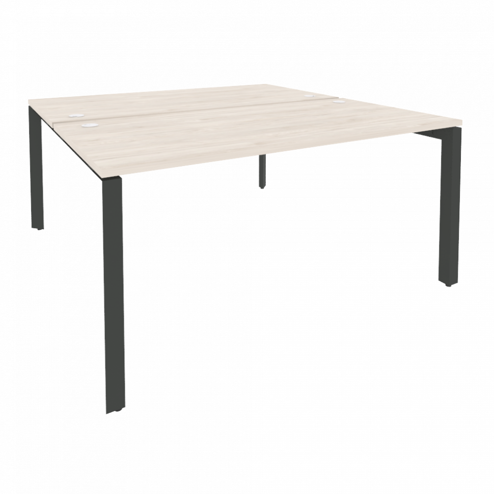 Onix Рабочая станция на П-образном м/к O.MP-D.RS-2.4.8 Денвер Светлый/Металл Антрацит 1580*1635*750 Onix Рабочая станция на П-образном м/к O.MP-D.RS-2.4.8 Денвер Светлый/Металл Антрацит 1580*1635*750