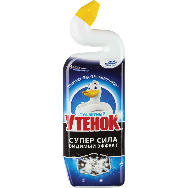Средство для сантехники УТЕНОК Супер Сила Видимый Эффект 500мл.
