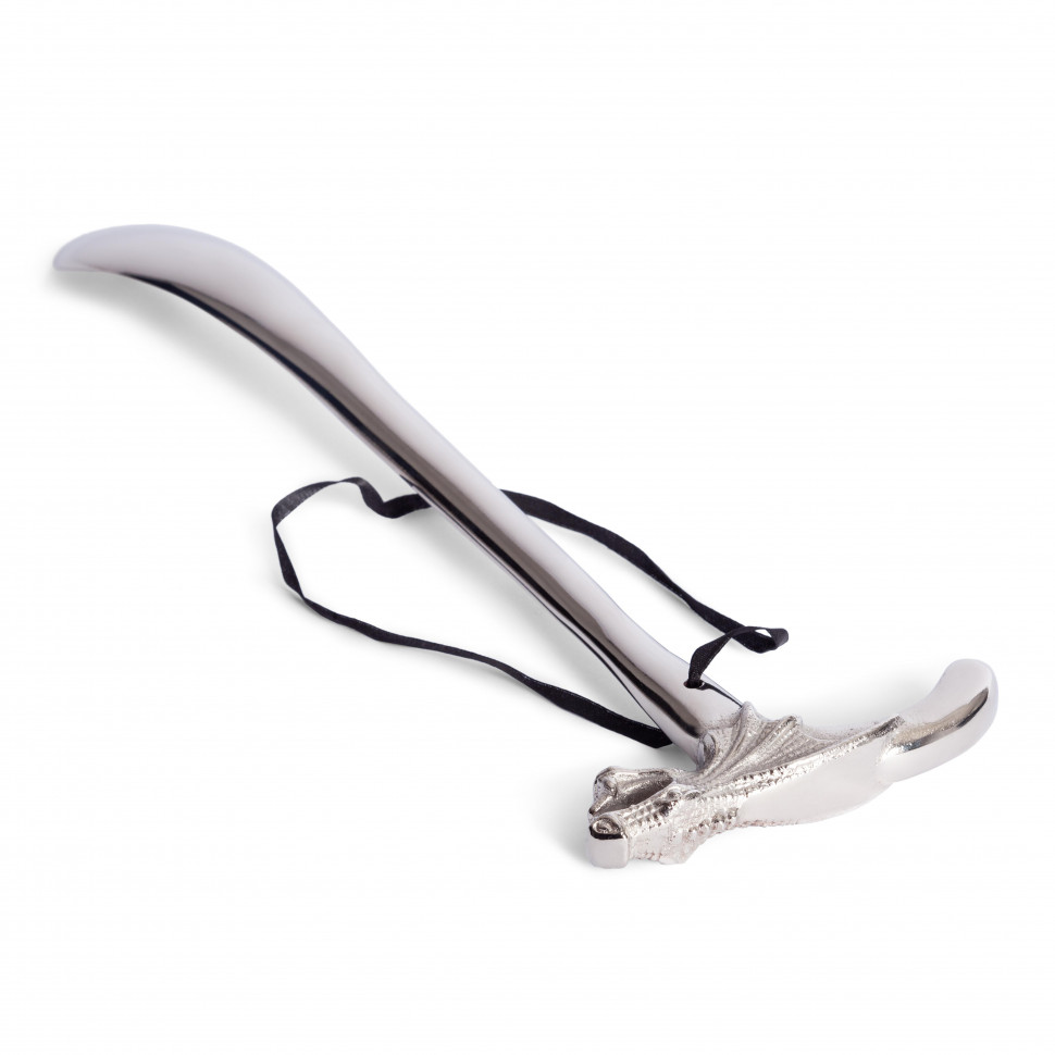 Ложка для обуви Secret De Maison DRAGON1 ( mod. 229 ) алюминиевый сплав, 15x5x48 см, никель/nickel