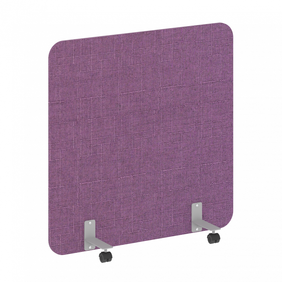 R-line soft Перегородка на металлических опорах, на роликах AP.R-120-120 Romeo 06/Металл Серый 1200*