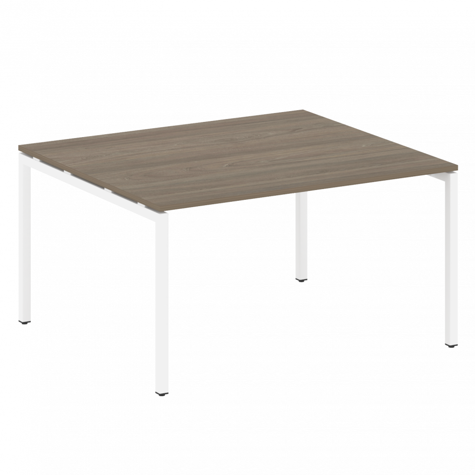 Metal System Quattro Переговорный стол (1 столешница) на П-образном м/к 40БП.ПРГ-1.3 Вяз Благородный Metal System Quattro Переговорный стол (1 столешница) на П-образном м/к 40БП.ПРГ-1.3 Вяз Благородный