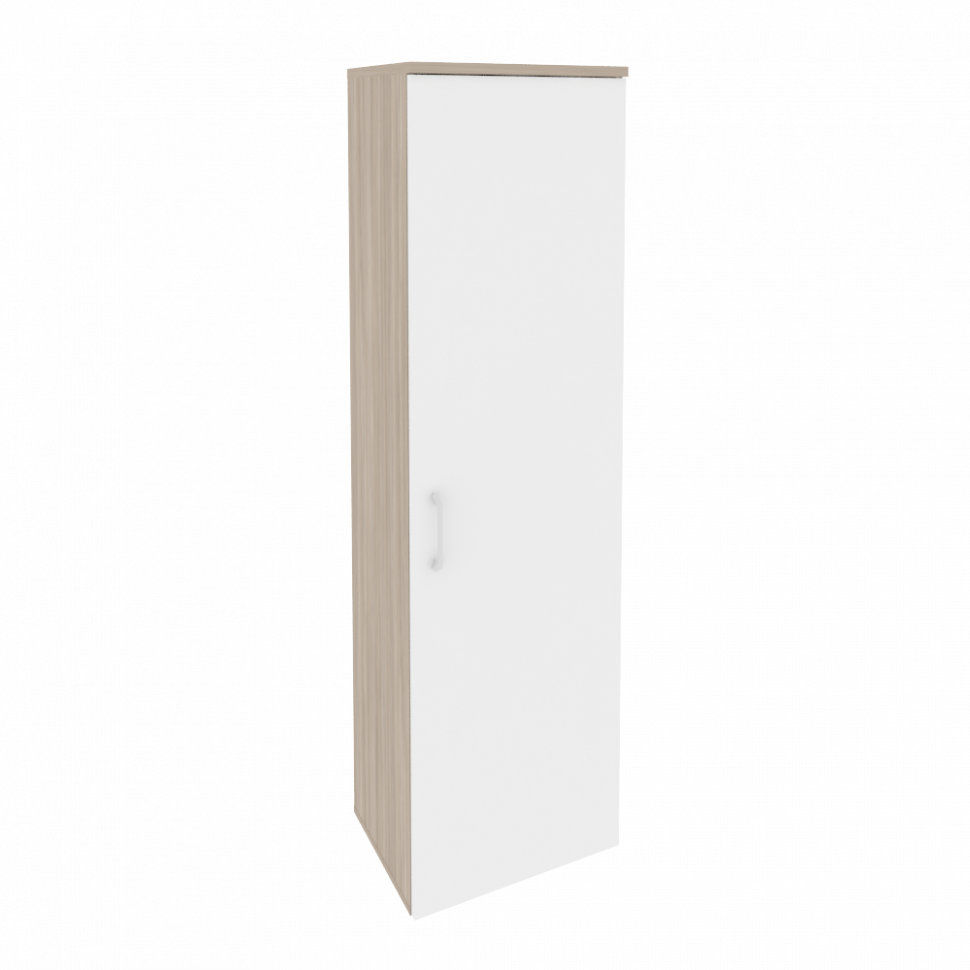 Onix Гардероб узкий (правое исполнение) O.GB-1 (R) Дуб Аттик/Белый Бриллиант 560*420*1977