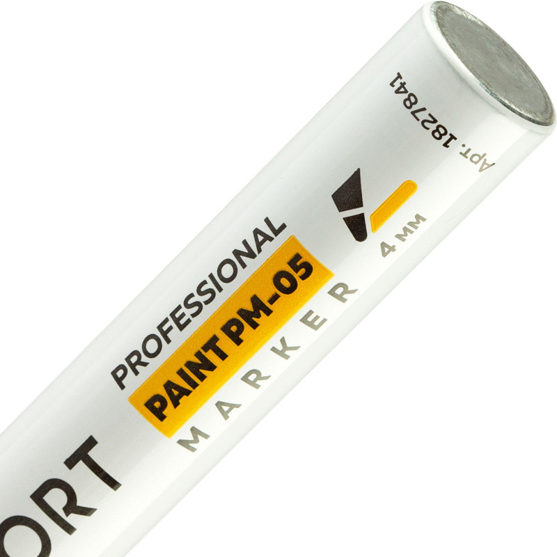 Маркер лаковый TOPFORT Paint 4 мм желтый