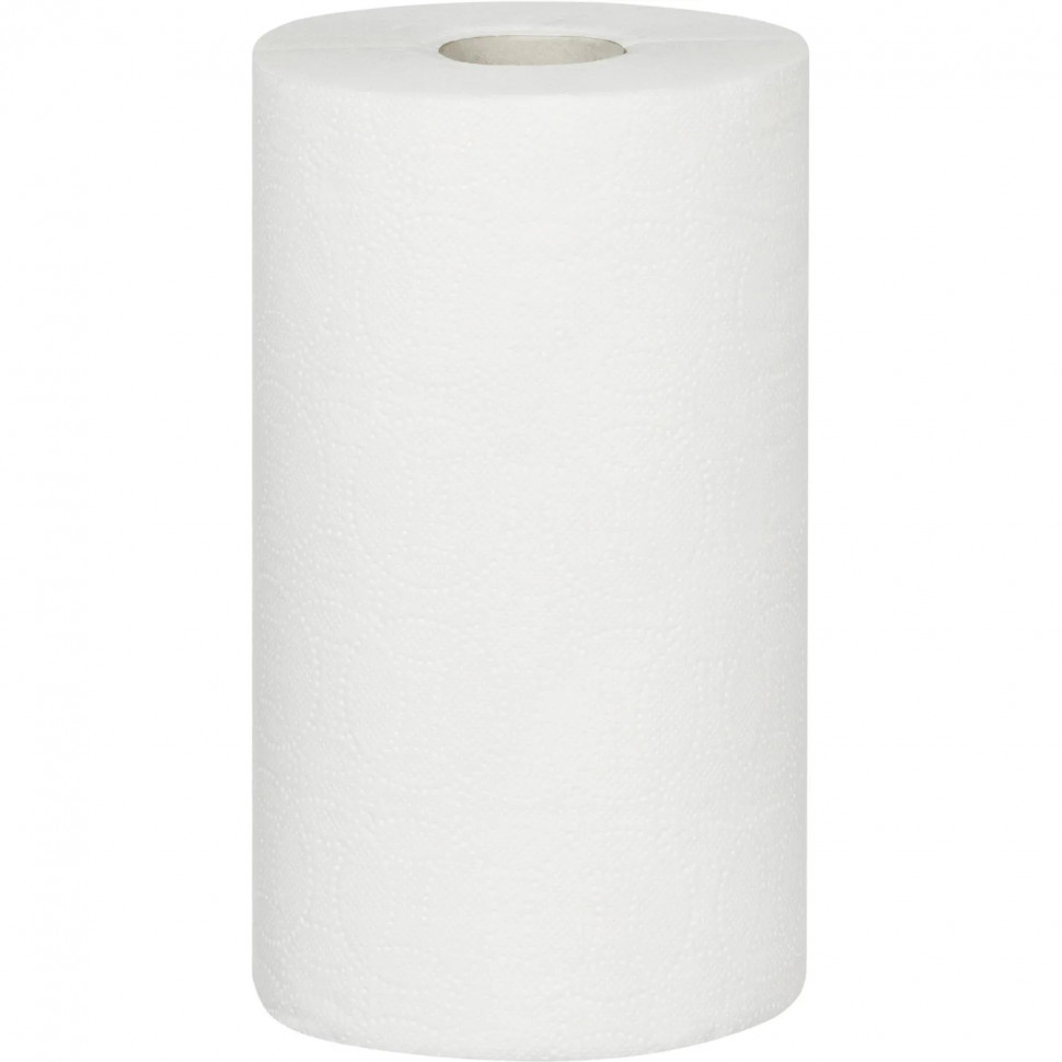 Полотенца бумажные Luscan Maxi 2сл с тиснением белые 35м 2рул/уп_Спб